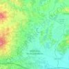 Villafranca de los Caballeros topographic map, elevation, terrain
