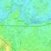 Wichelen topographic map, elevation, terrain