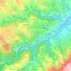 Brussieu topographic map, elevation, terrain