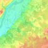 Lailly-en-Val topographic map, elevation, terrain