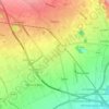 Thiene topographic map, elevation, terrain