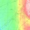 Whetstone Creek topographic map, elevation, terrain