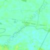 West Haddlesey topographic map, elevation, terrain