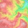 Schneeberg topographic map, elevation, terrain