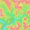 Santo Stefano di Cadore topographic map, elevation, terrain