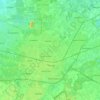 Tilburg topographic map, elevation, terrain