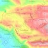 Gallo Matese topographic map, elevation, terrain