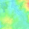 Loucé topographic map, elevation, terrain