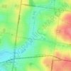 Ashwood topographic map, elevation, terrain