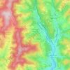 Saint-Nizier-d'Azergues topographic map, elevation, terrain