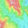 Cornedo Vicentino topographic map, elevation, terrain