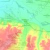 Talavera la Real topographic map, elevation, terrain