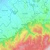 Verdalle topographic map, elevation, terrain