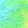 Innsworth topographic map, elevation, terrain