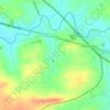 Paradise topographic map, elevation, terrain
