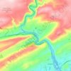 Jim Thorpe topographic map, elevation, terrain