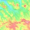 Puygouzon topographic map, elevation, terrain