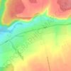 Махалино topographic map, elevation, terrain