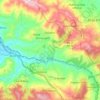 Aomar topographic map, elevation, terrain