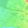 Le Hameau topographic map, elevation, terrain