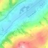 Chassignieu topographic map, elevation, terrain