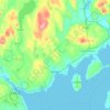 Searsport topographic map, elevation, terrain