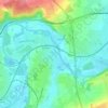 Auvelais topographic map, elevation, terrain