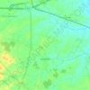 Juranville topographic map, elevation, terrain