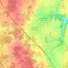 Saint-Loup-d'Ordon topographic map, elevation, terrain