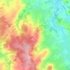 Villegenon topographic map, elevation, terrain