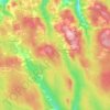 Laggan topographic map, elevation, terrain