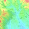 Villa del Bosco topographic map, elevation, terrain