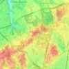 Village of Muttontown topographic map, elevation, terrain