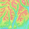 Big River topographic map, elevation, terrain