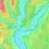Guérigny topographic map, elevation, terrain