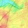 Wissous topographic map, elevation, terrain