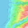 Halat topographic map, elevation, terrain