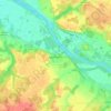 Lion-en-Sullias topographic map, elevation, terrain