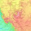 Chikkamagaluru topographic map, elevation, terrain