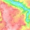 La Forêt-Auvray topographic map, elevation, terrain