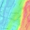 Palisades Park topographic map, elevation, terrain