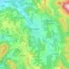 Bourdeaux topographic map, elevation, terrain
