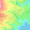 Lihue topographic map, elevation, terrain