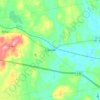 Carmel topographic map, elevation, terrain