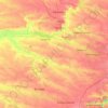 Марьинский район topographic map, elevation, terrain