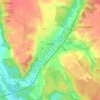 Łobez topographic map, elevation, terrain