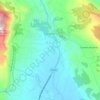 Ausonia topographic map, elevation, terrain