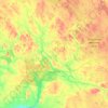 Rovaniemi topographic map, elevation, terrain