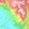 Settefrati topographic map, elevation, terrain