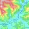 Ordizia topographic map, elevation, terrain
